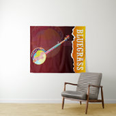 Bluegrass-Banjo Wandteppich (Beispiel (Horizontal))