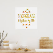 Bluegrass bricht mein Leben Poster (Küche)