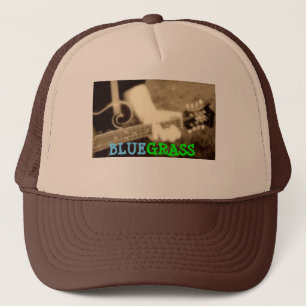 "BLUEGRASS" - Fernlastfahrer-Hut Truckerkappe