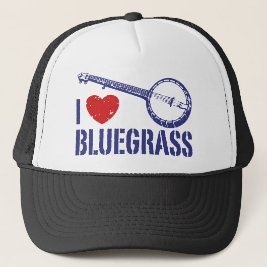 Bluegrass Hat Truckerkappe (Vorderseite)