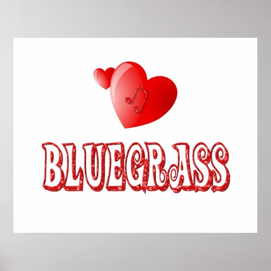 Bluegrass Hearts Poster (Vorne)