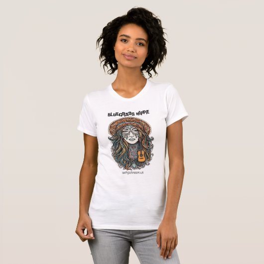 Bluegrass Hippie T-Shirt (Vorne ganz)