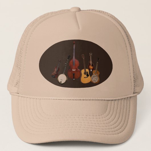 BLUEGRASS INSTRUMENTS-HAT TRUCKERKAPPE (Vorderseite)