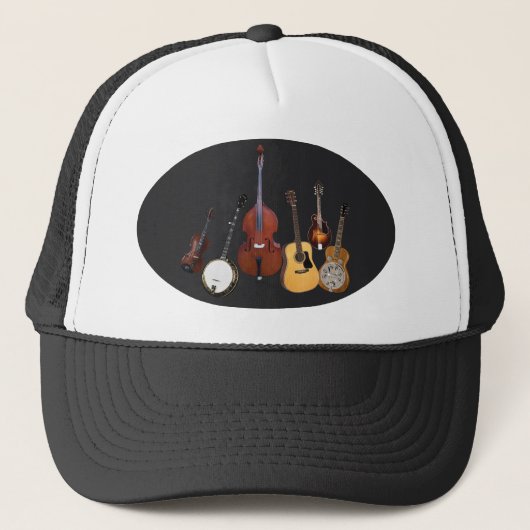 BLUEGRASS INSTRUMENTS-HAT TRUCKERKAPPE (Vorderseite)
