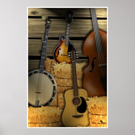 Bluegrass Instruments Poster (Vorne)