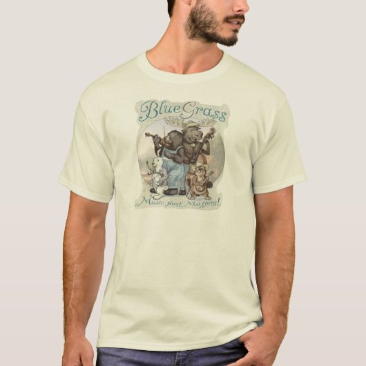 Bluegrass-Lebewesen durch Mudge Studios T-Shirt (Vorderseite)