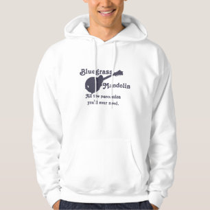 Bluegrass-Mandoline - das ganzes Schlagzeug, das Hoodie
