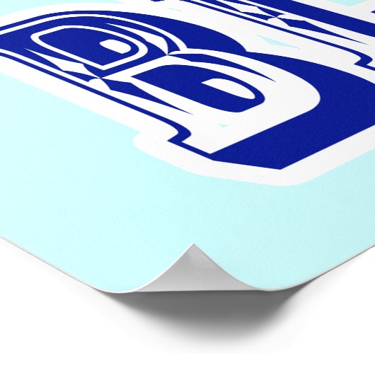 Bluegrass Music mit Banjo Poster (Ecke)