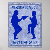 BLUEGRASS MUSIC POSTER (Vorne)