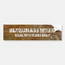 Bluegrass Music Real Musicians only on Wood