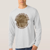 Bluegrass Music Real Musicians Only Wood Players T-Shirt (Vorderseite)