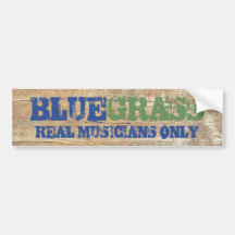 Bluegrass Music Real Musiker nur auf Holz