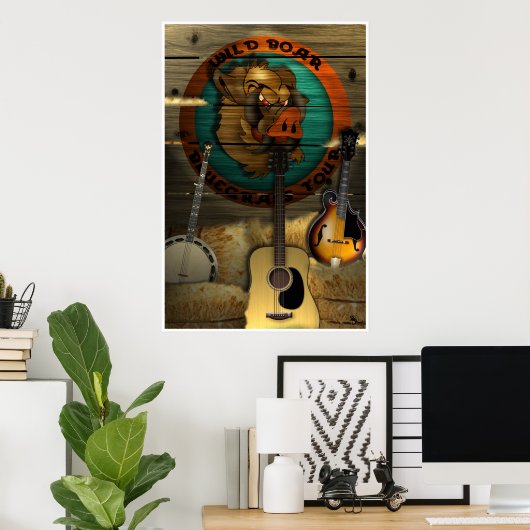 Bluegrass Poster (Heimbüro)