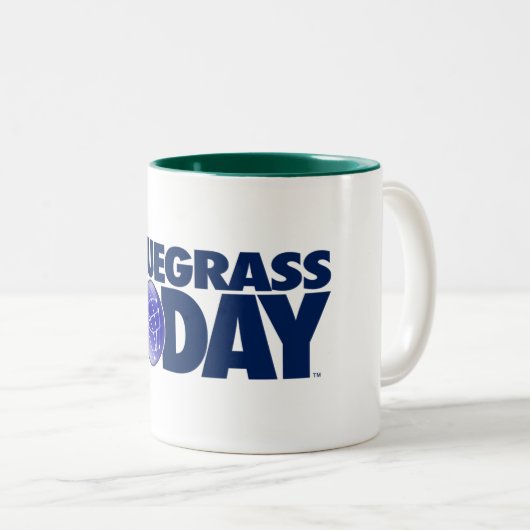 Bluegrass Today Logo coffee Tasse (VorderseiteRechts)