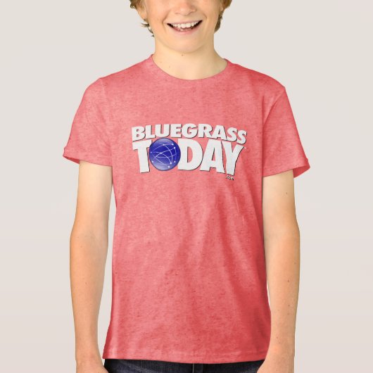 Bluegrass Today Logo Jugend T - Shirt (Vorderseite)
