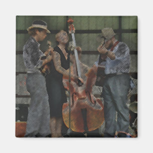 Bluegrass-Trio-Magnet Magnet