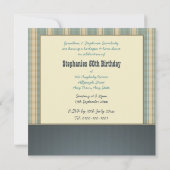 Bluegrass-Vintage Vinylaufzeichnungs-Party Einladung (Rückseite)