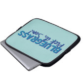 Bluegrass. Wählen Sie ihn Sohn aus! Laptopschutzhülle (Vorne Knopf)