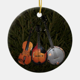 Bluegrass-Weihnachtsbaum Keramikornament