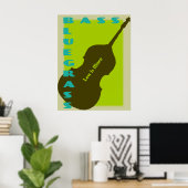 Bluegrass: Weniger ist mehr Poster (Heimbüro)