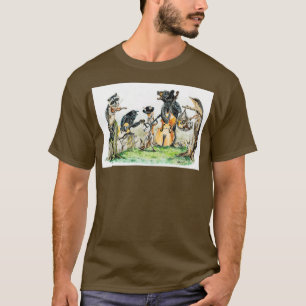 Bluegrass-Wildtiermusik  T-Shirt