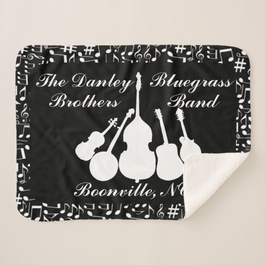 BLUEGRASSE SHERPADECKE (Vorderseite (Horizontal))