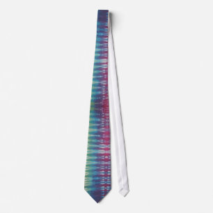 BlueGreen Big Stripe gefärbte Krawatte22 Krawatte
