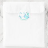 Bluegreen Butterfly Stickers (Tasche)