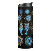 Bluegreen Siphonophorae Thermosbecher (Nach links gedreht)