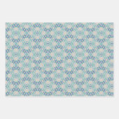 Bluegreen Wrapping Paper Flat Sheet Set 3 Geschenkpapier Set (Vorderseite 2)