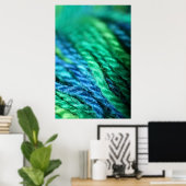 BlueGreenWool Poster (Heimbüro)