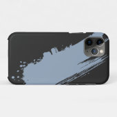BlueHaze Noir Case-Mate iPhone Hülle (Rückseite (Horizontal))