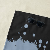 BlueHaze Noir Strandtuch (Beispiel)