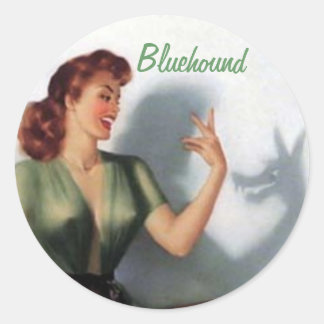 Bluehound Shaddow Sticker