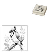 Bluejay Bird Rubber Briefmarke Gummistempel (Stempel)
