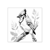 Bluejay Bird Rubber Briefmarke Gummistempel (Prägung)