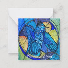 "Bluejay" Denken Sie an Ihre Karten