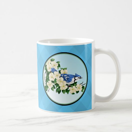 Bluejay Floral Tasse (Rechts)