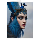 Bluejay Goddess Jedes Anlasses Grußkarte (Vorne)