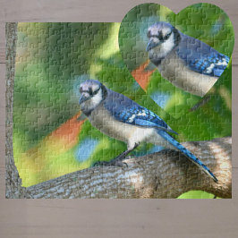 Bluejay in Baumfotografie Puzzle