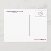 Bluejay in Muskeg Postkarte (Rückseite)