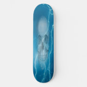 BLUELIGHTNING SKULL SKATEBOARD (Vorderseite)