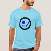 Blueliner Hockey-Retro T-Shirt (Vorderseite)