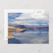 BlueMesaReservoirPostcard Postkarte (Vorne/Hinten)