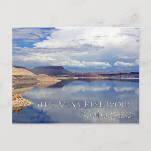 BlueMesaReservoirPostcard Postkarte (Vorderseite)