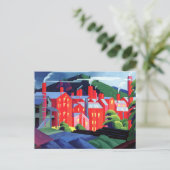 Bluemner - Jersey Silk Mills, Postkarte (Stehend Vorderseite)