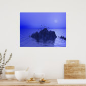 BlueNight Poster (Küche)