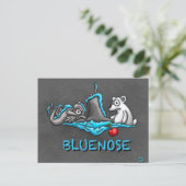 Bluenose Phins Postcard Postkarte (Stehend Vorderseite)