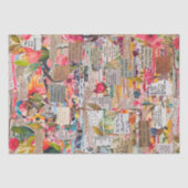 Bluepapier Collage Mixed Media Tissue Paper Seidenpapier (Vorderseite)