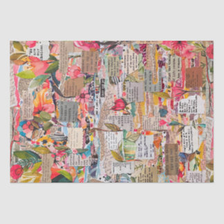 Bluepapier Collage Mixed Media Tissue Paper Seidenpapier